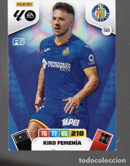 Fu&szlig;ball-Sticker: CROMO DE FUTBOL XL ADRENALYN PANINI LIGA 2025/26 N&ordm; 149 DE GETAFE KIKO FEMEN&Iacute;A