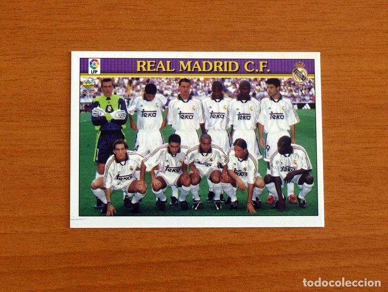 Fu&szlig;ball-Sticker: Real Madrid - N&ordm; 362, Indice. Alineaci&oacute;n - Las Fichas de la Liga Mundicromo 1999-2000, 99-00 -
