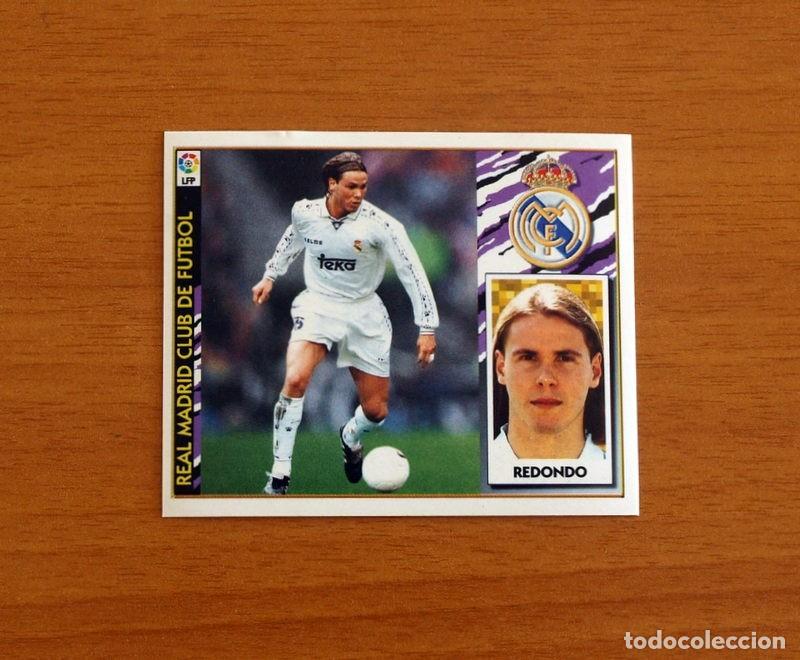 Fu&szlig;ball-Sticker: Real Madrid - Redondo - Ediciones Este Liga 1997-1998, 97-98 - Nunca Pegado