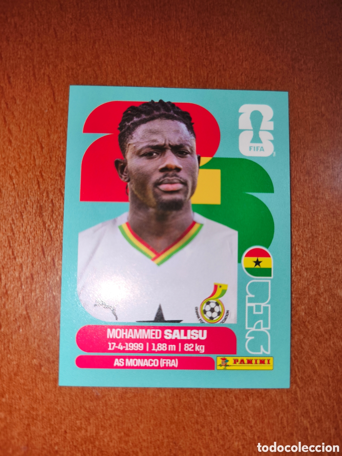 Cromos de Futebol: GHA4 Mohammed Salisu GHA 4 Fifa World Cup 2026 Ghana