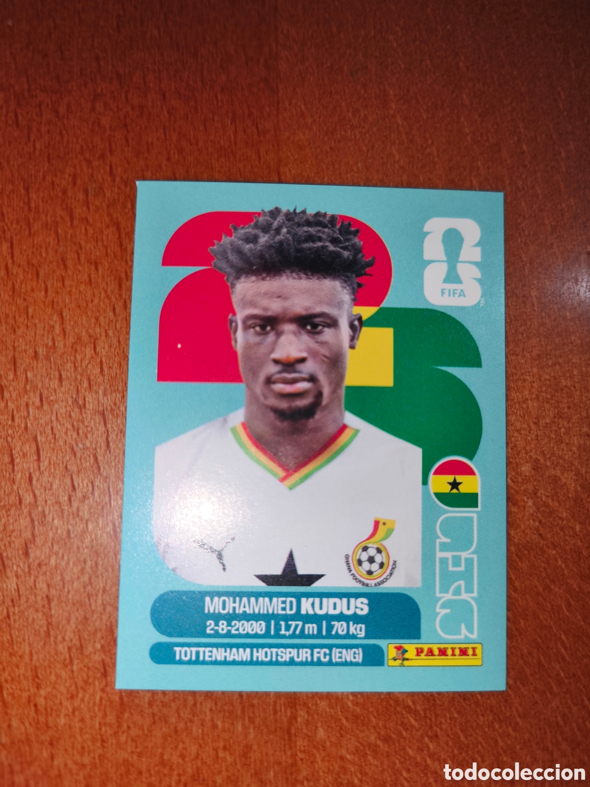 Cromos de Futebol: GHA14 Mohammed Kudus GHA 14 Fifa World Cup 2026 Ghana