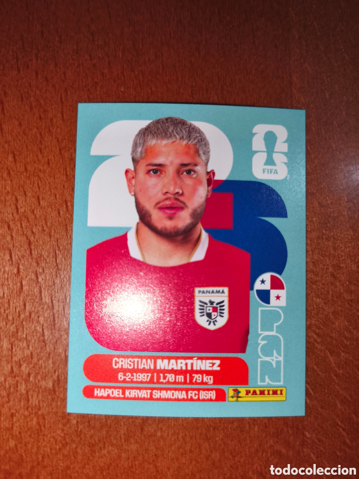 Cromos de F&uacute;tbol: PAN10 Cristian Mart&iacute;nez PAN 10 Fifa World Cup 2026 Panam&aacute;