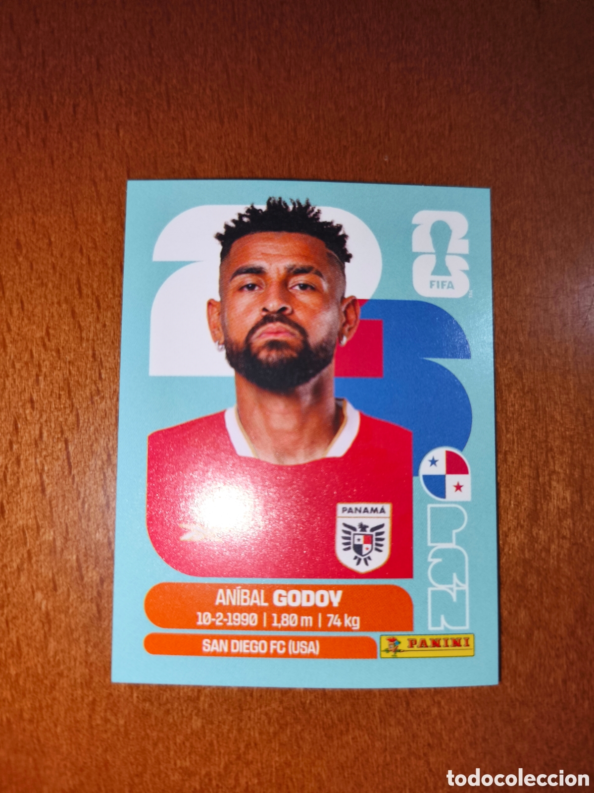 Cromos de F&uacute;tbol: PAN11 An&iacute;bal Godoy PAN 11 Fifa World Cup 2026 Panam&aacute;
