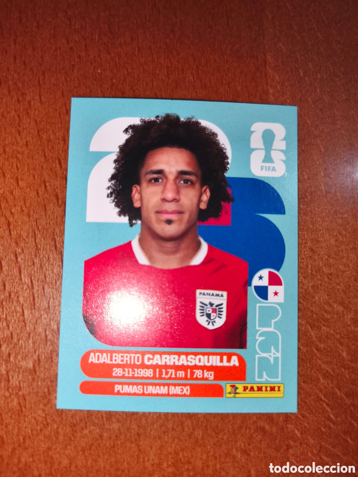Cromos de F&uacute;tbol: PAN12 Adalberto Carrasquilla PAN 12 Fifa World Cup 2026 Panam&aacute;