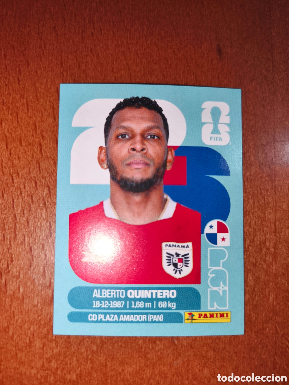 Cromos de F&uacute;tbol: PAN20 Alberto Quintero PAN 20 Fifa World Cup 2026 Panam&aacute;