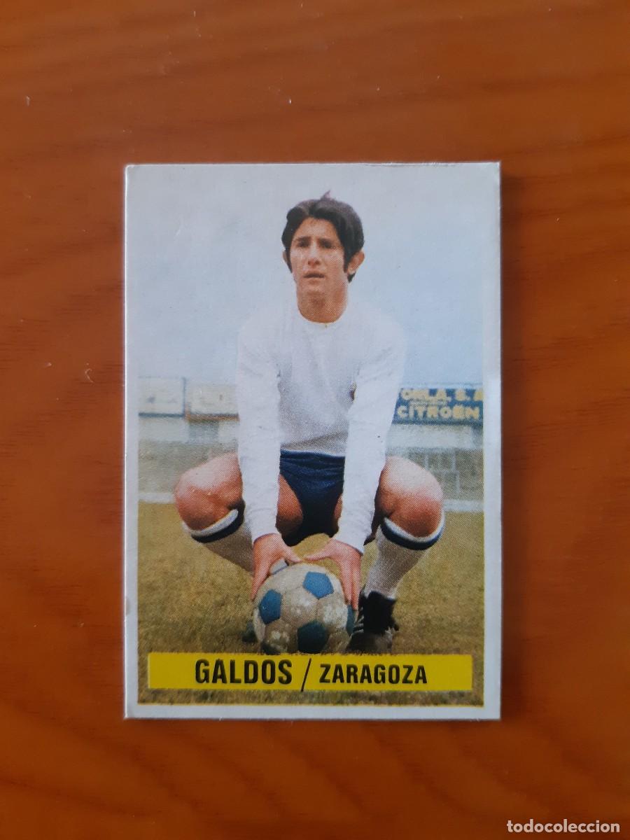 Football Stickers: Gald&oacute;s (Zaragoza) Liga 74-75 ESTE. Nunca pegado, sin pegar