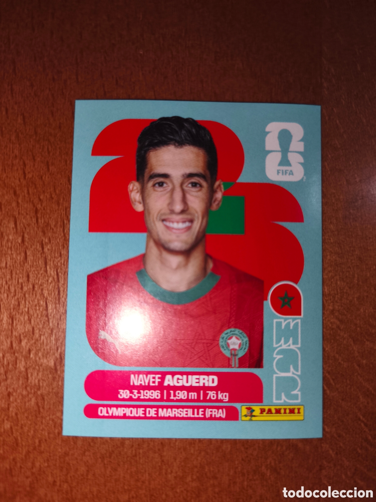 Football Stickers: MAR6 Nayef Aguerd MAR 6 Fifa World Cup 2026 Marruecos