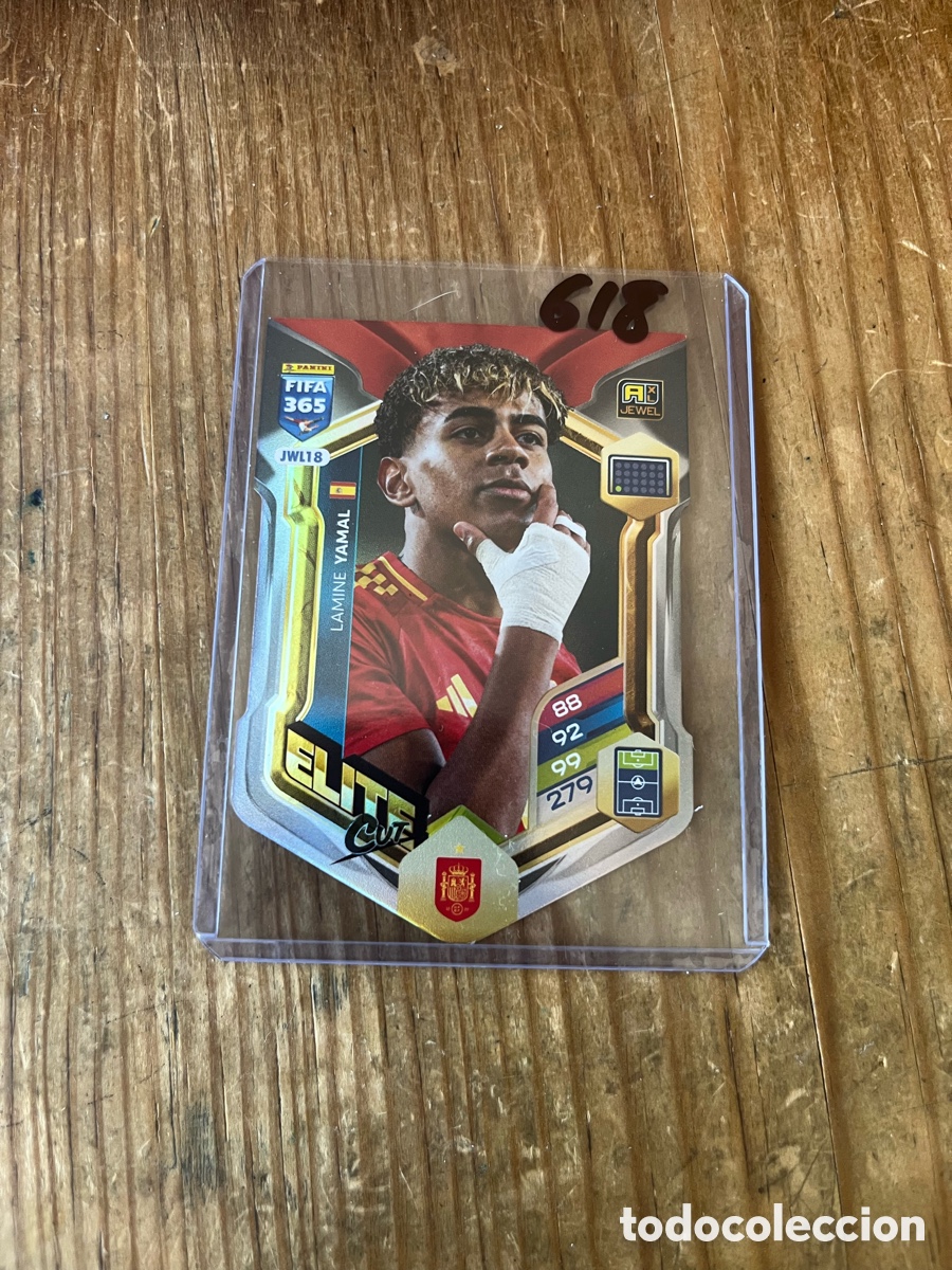 Cartes &agrave; collectionner de Football: CROMO CARD PANINI FIFA 365 LAMINE YAMAL BARCELONA JWL18 2025 2026