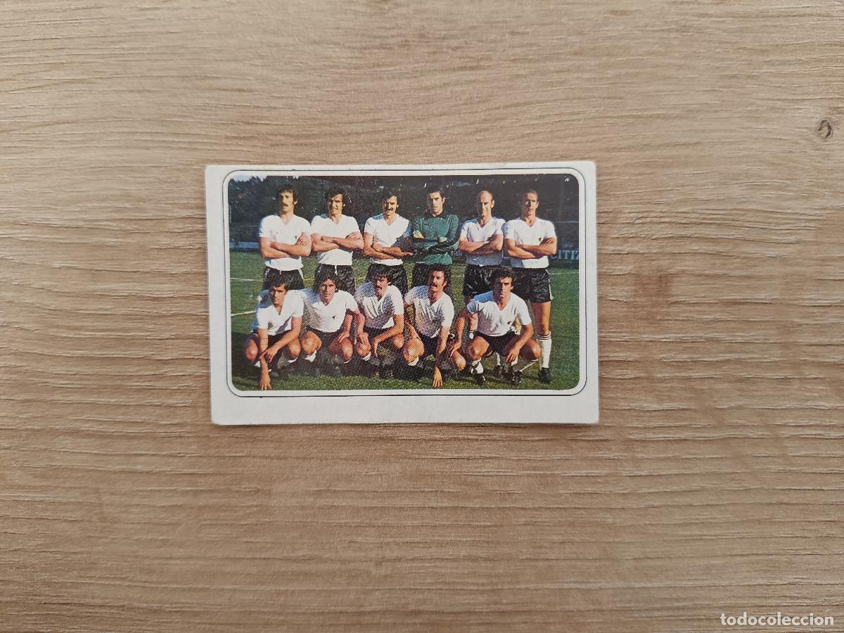Fu&szlig;ball-Sticker: CROMO PACOSA FUTBOL EN ACCION ALINEACION BURGOS SIN PEGAR NUNCA PEGADO 1978 1979 78 79 D626