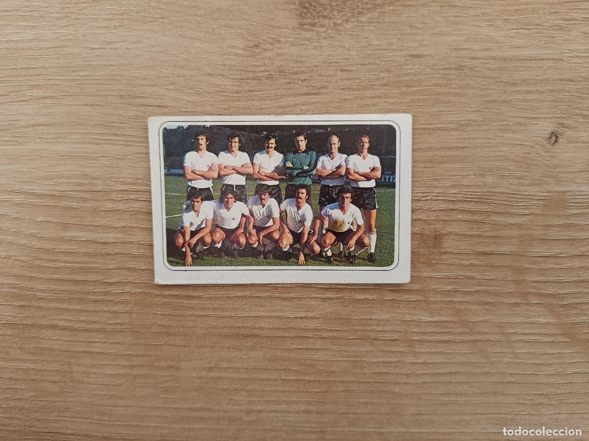 Fu&szlig;ball-Sticker: CROMO PACOSA FUTBOL EN ACCION ALINEACION BURGOS SIN PEGAR NUNCA PEGADO 1978 1979 78 79 D626