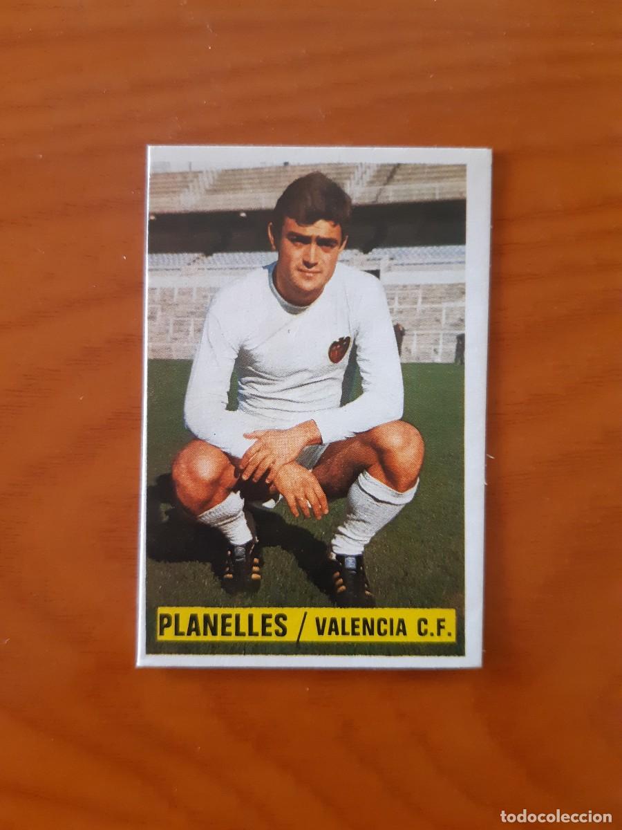 Fu&szlig;ball-Sticker: Planelles (Valencia) Liga 74-75 ESTE. Nunca pegado, sin pegar