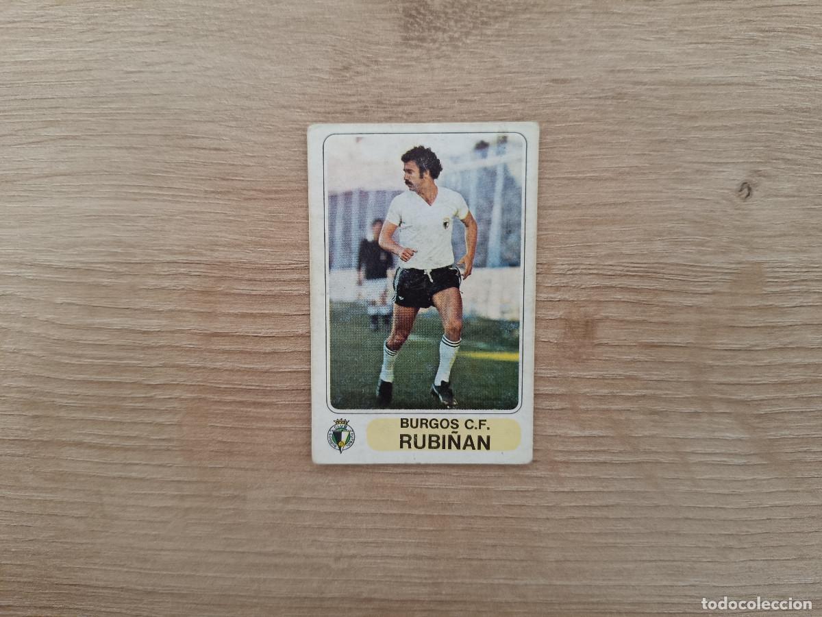 Cromos de F&uacute;tbol: CROMO PACOSA FUTBOL EN ACCION RUBI&Ntilde;AN BURGOS SIN PEGAR NUNCA PEGADO 1978 1979 78 79 D626