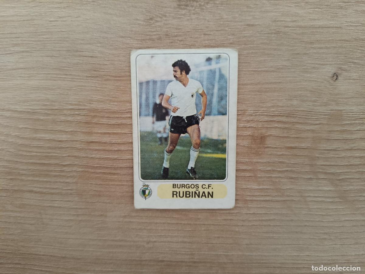 Cromos de F&uacute;tbol: CROMO PACOSA FUTBOL EN ACCION RUBI&Ntilde;AN BURGOS SIN PEGAR NUNCA PEGADO 1978 1979 78 79 D626