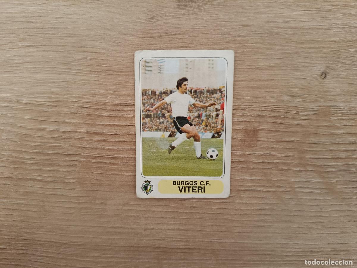 Cromos de F&uacute;tbol: CROMO PACOSA FUTBOL EN ACCION VITERI BURGOS SIN PEGAR NUNCA PEGADO 1978 1979 78 79 D626
