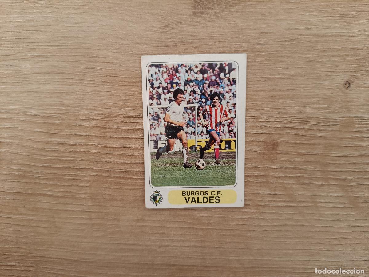 Cromos de F&uacute;tbol: CROMO PACOSA FUTBOL EN ACCION VALDES BURGOS SIN PEGAR NUNCA PEGADO 1978 1979 78 79 D626