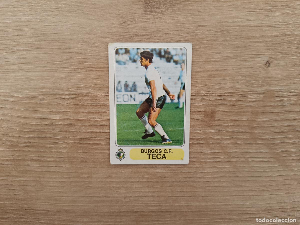 Cromos de F&uacute;tbol: CROMO PACOSA FUTBOL EN ACCION TECA BURGOS SIN PEGAR NUNCA PEGADO 1978 1979 78 79 D626
