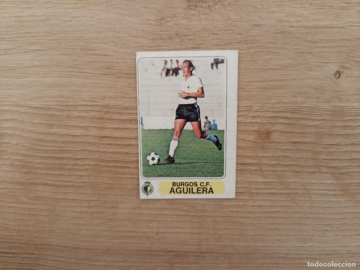 Football Stickers: CROMO PACOSA FUTBOL EN ACCION AGUILERA BURGOS SIN PEGAR NUNCA PEGADO 1978 1979 78 79 D626