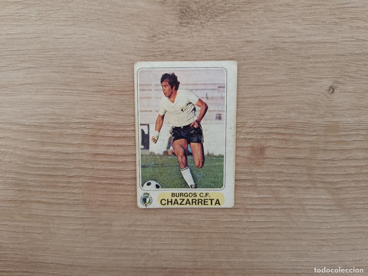 Football Stickers: CROMO PACOSA FUTBOL EN ACCION CHAZARRETA BURGOS SIN PEGAR NUNCA PEGADO 1978 1979 78 79 D626