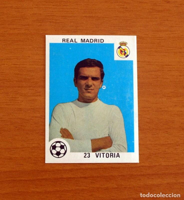Football Stickers: Real Madrid - 23 Vitoria - Editorial Maga 1978-1979, 78-79 - Nunca Pegado