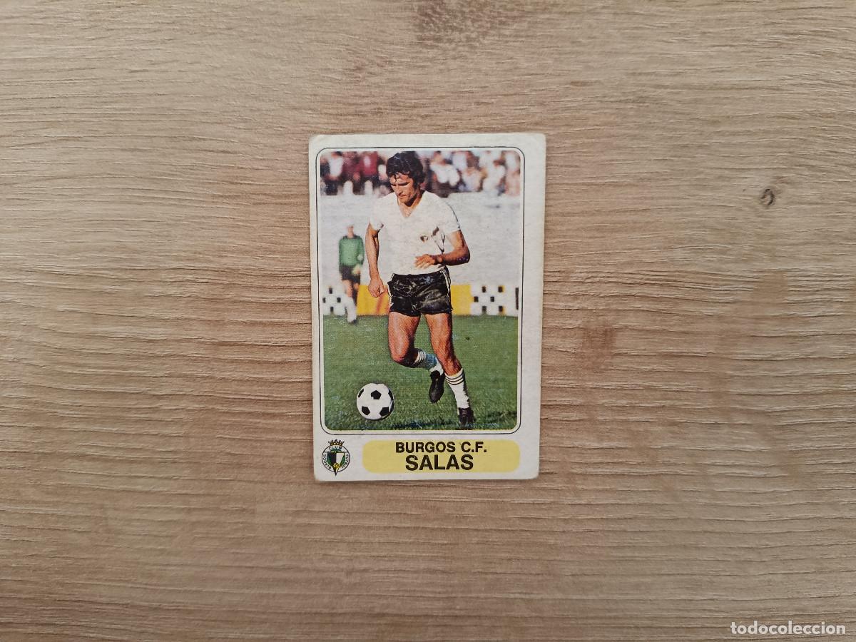 Football Stickers: CROMO PACOSA FUTBOL EN ACCION SALAS BURGOS SIN PEGAR NUNCA PEGADO 1978 1979 78 79 D626
