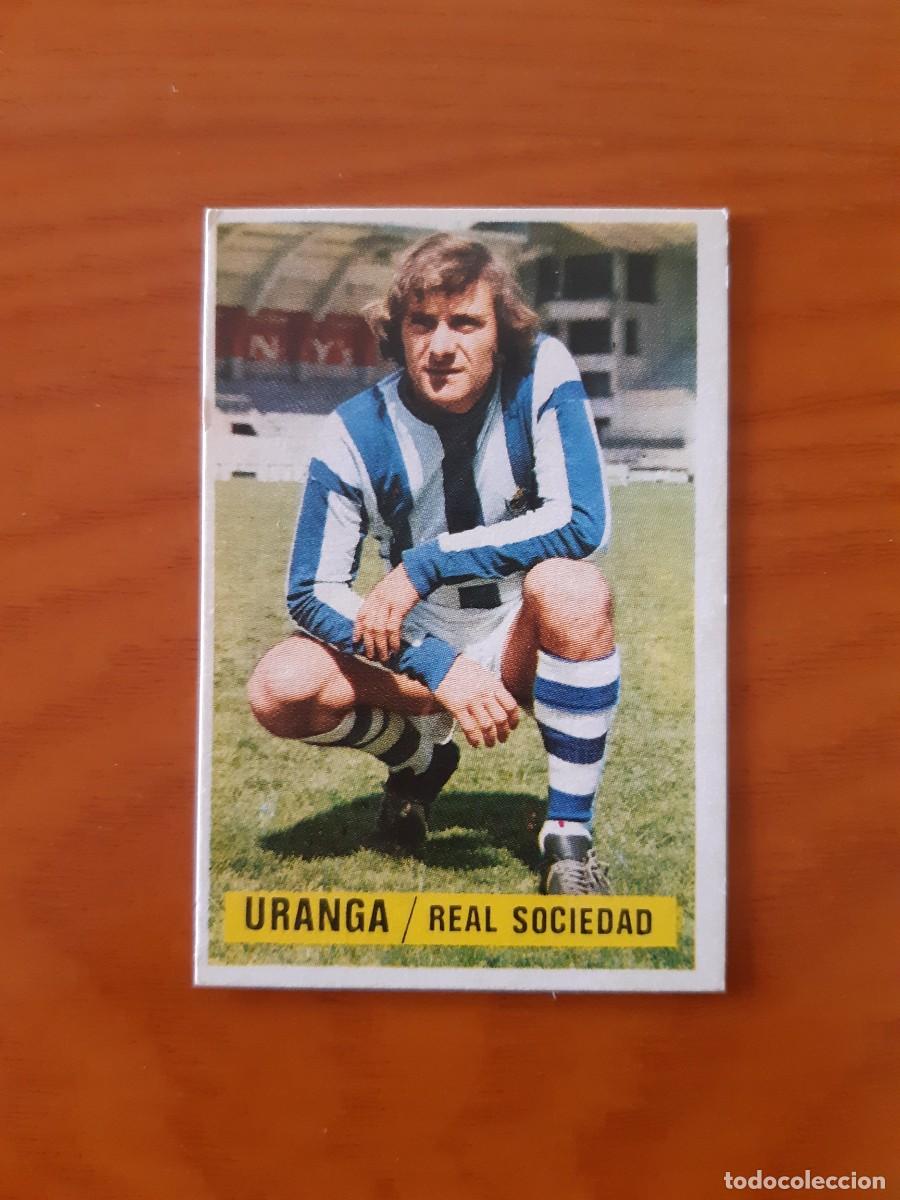 Football Stickers: Uranga (Real Sociedad) Liga 74-75 ESTE. Nunca pegado, sin pegar