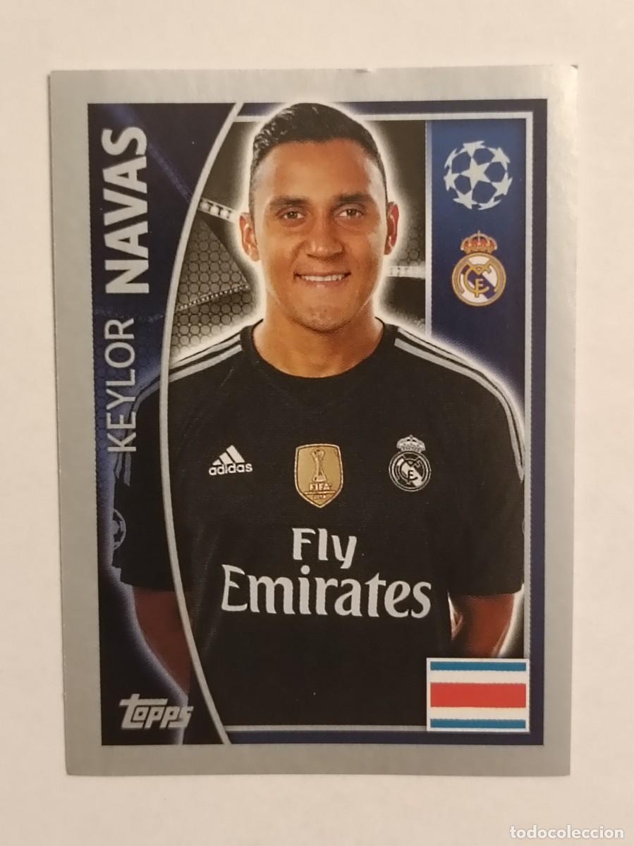 Cromos de F&uacute;tbol: #33 NAVAS (REAL MADRID) UEFA CHAMPIONS LEAGUE 2015/2016 TOPPS