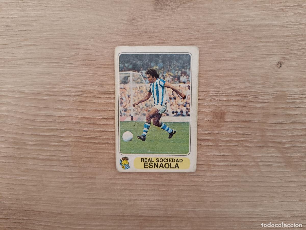 Cromos de F&uacute;tbol: CROMO PACOSA FUTBOL EN ACCION ESNAOLA REAL SOCIEDAD SIN PEGAR NUNCA PEGADO 1978 1979 78 79 D626