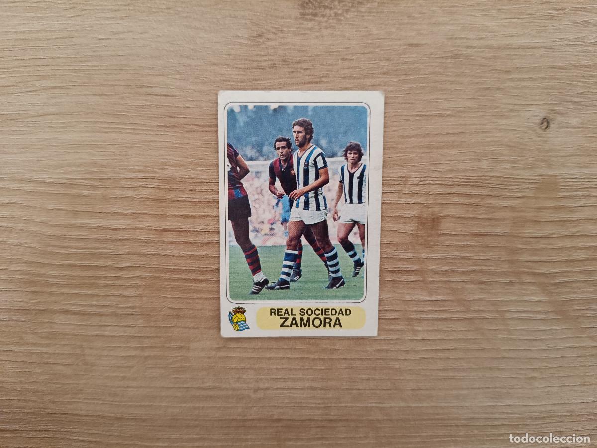 Cromos de F&uacute;tbol: CROMO PACOSA FUTBOL EN ACCION ZAMORA REAL SOCIEDAD SIN PEGAR NUNCA PEGADO 1978 1979 78 79 D626