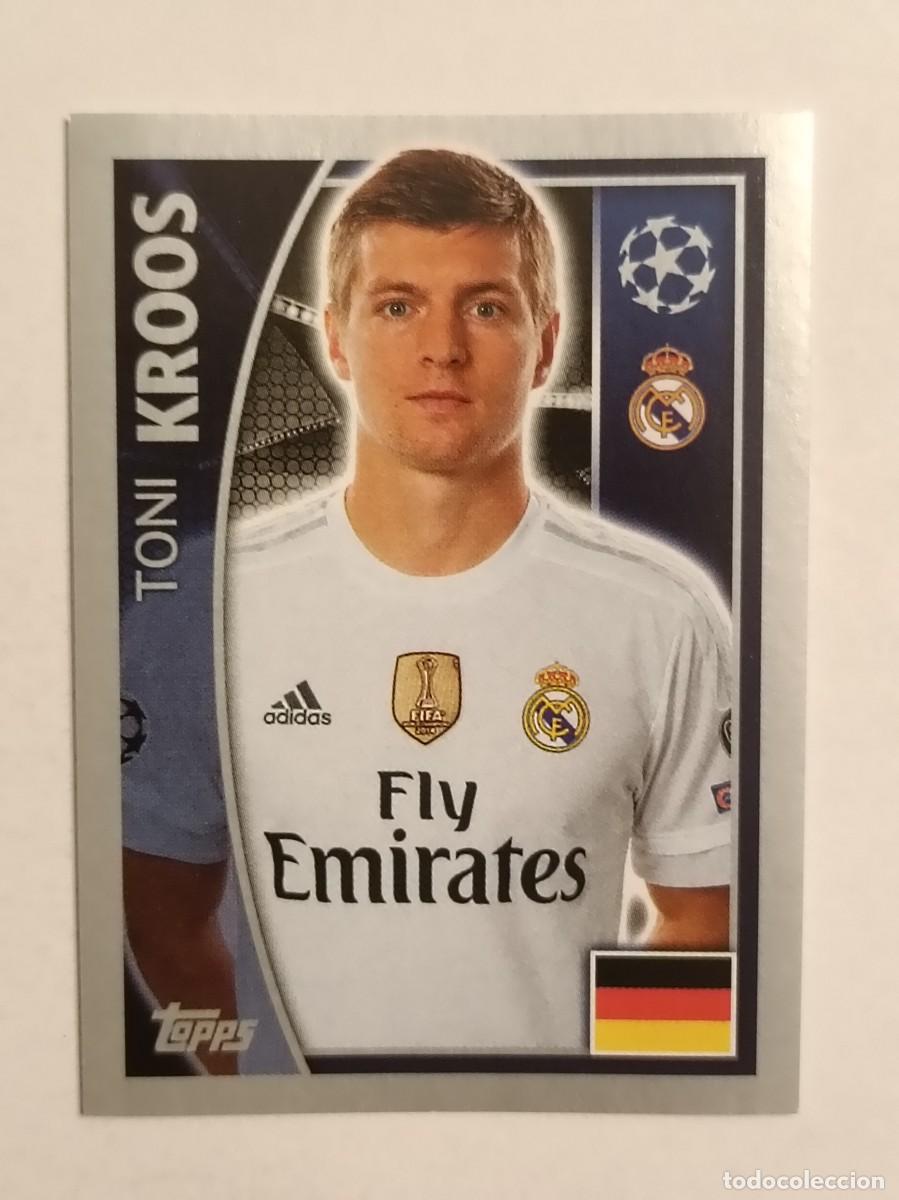 Cromos de F&uacute;tbol: #39 KROOS (REAL MADRID) UEFA CHAMPIONS LEAGUE 2015/2016 TOPPS
