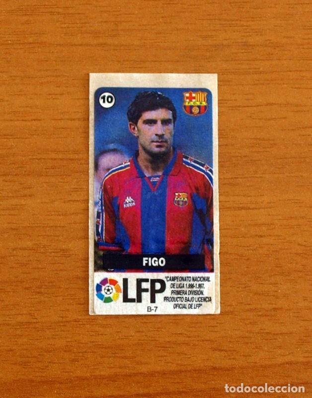 Football Stickers: F&uacute;tbol Club Barcelona - Figo - Album del chicle 1996-1997, 96-97 - Nunca Pegado