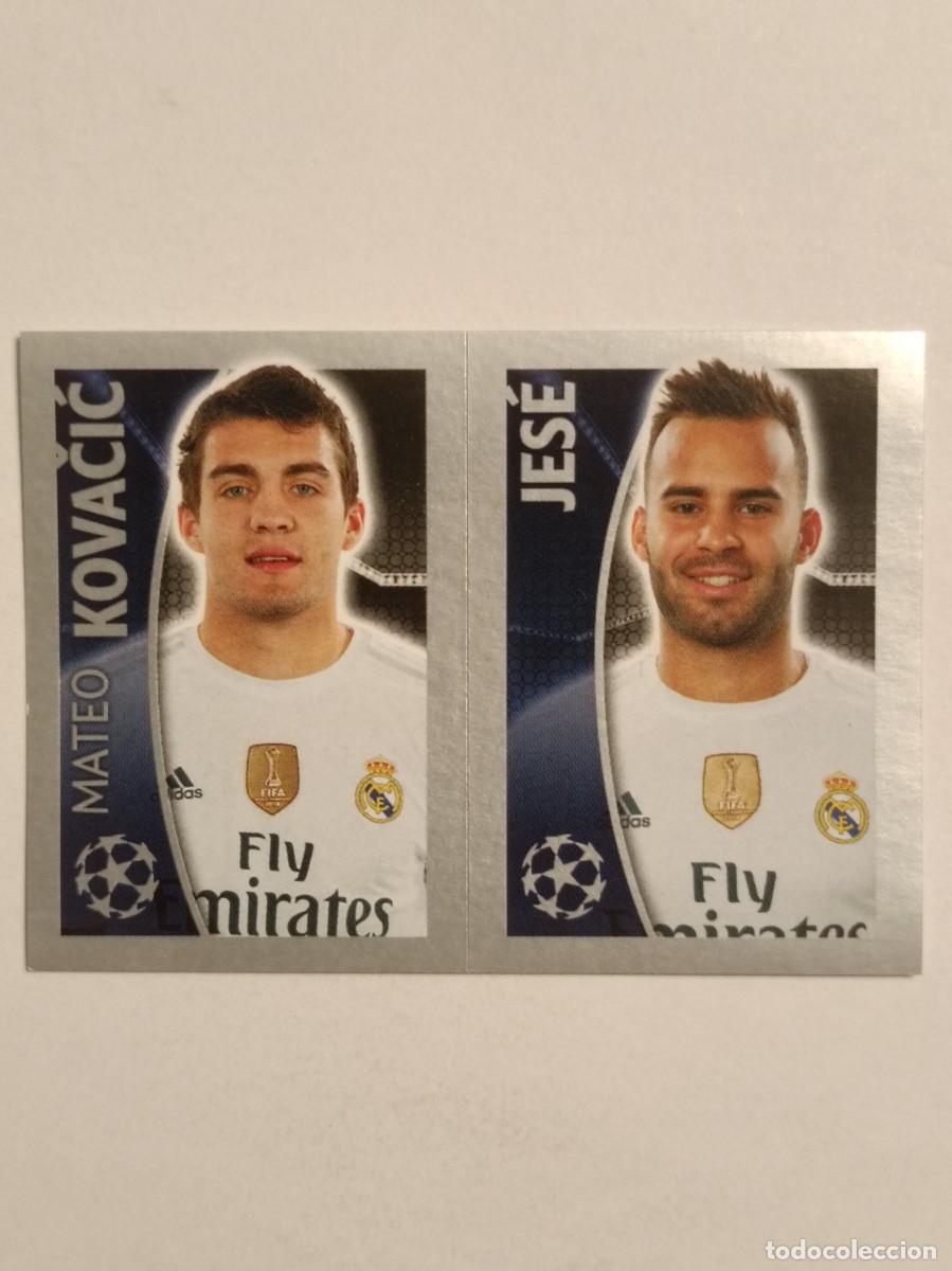 Cromos de Futebol: #46 KOVACIC-JESE (REAL MADRID) UEFA CHAMPIONS LEAGUE 2015/2016 TOPPS