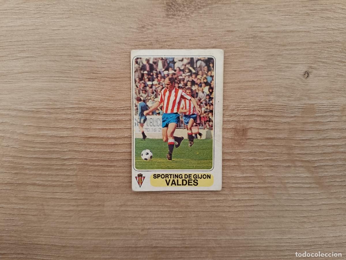 Cromos de F&uacute;tbol: CROMO PACOSA FUTBOL EN ACCION VALDES SPORTING SIN PEGAR NUNCA PEGADO 1978 1979 78 79 D626