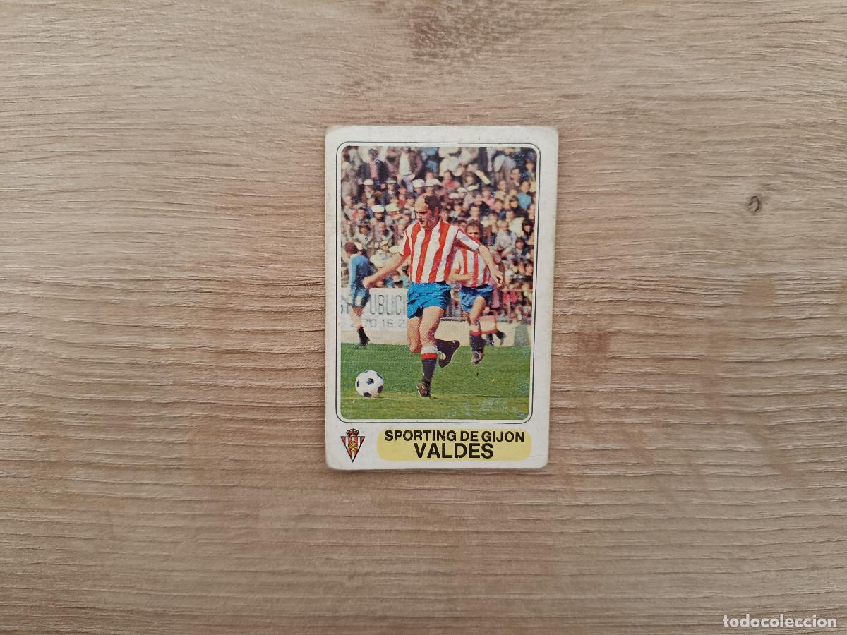 Cromos de F&uacute;tbol: CROMO PACOSA FUTBOL EN ACCION VALDES SPORTING SIN PEGAR NUNCA PEGADO 1978 1979 78 79 D626