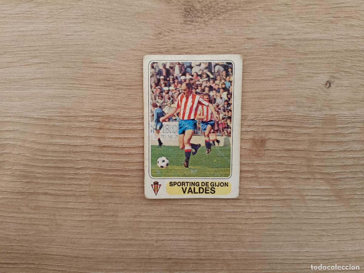 Cromos de F&uacute;tbol: CROMO PACOSA FUTBOL EN ACCION VALDES SPORTING SIN PEGAR NUNCA PEGADO 1978 1979 78 79 D626