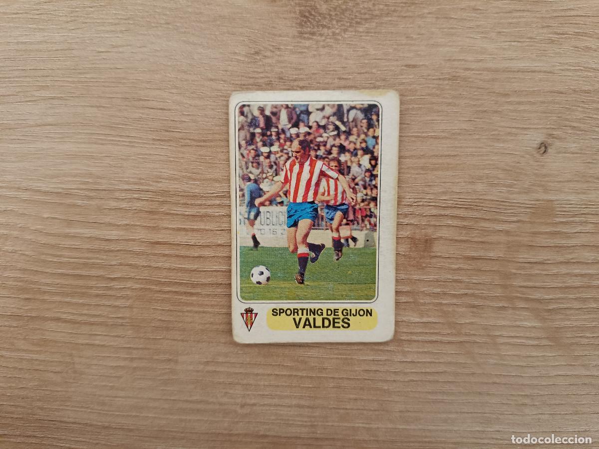 Cromos de F&uacute;tbol: CROMO PACOSA FUTBOL EN ACCION VALDES SPORTING SIN PEGAR NUNCA PEGADO 1978 1979 78 79 D626