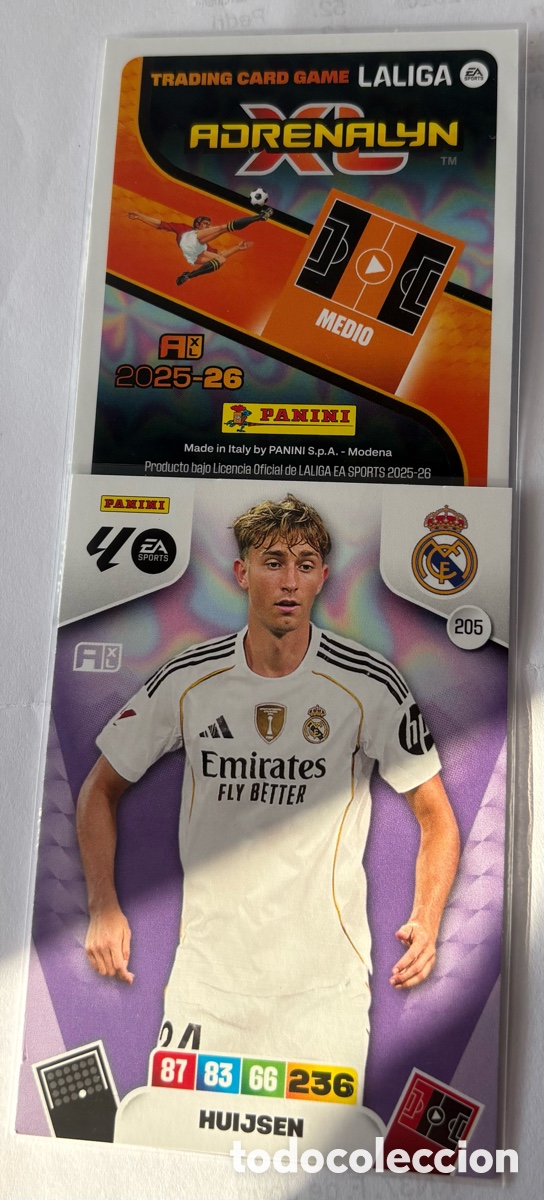 Cromos de F&uacute;tbol: ADRENALYN 25-26 R MADRID 205