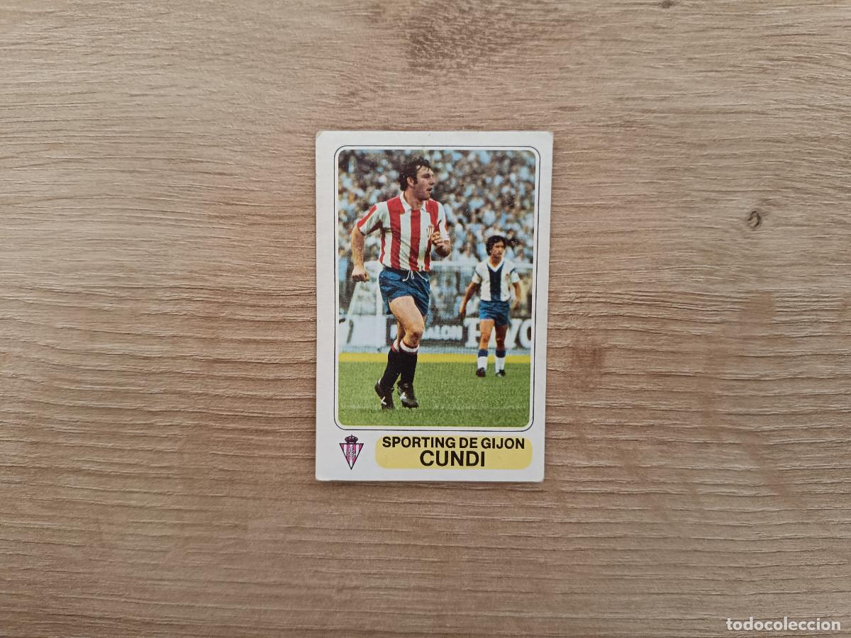 Cromos de F&uacute;tbol: CROMO PACOSA FUTBOL EN ACCION CUNDI SPORTING SIN PEGAR NUNCA PEGADO 1978 1979 78 79 D626