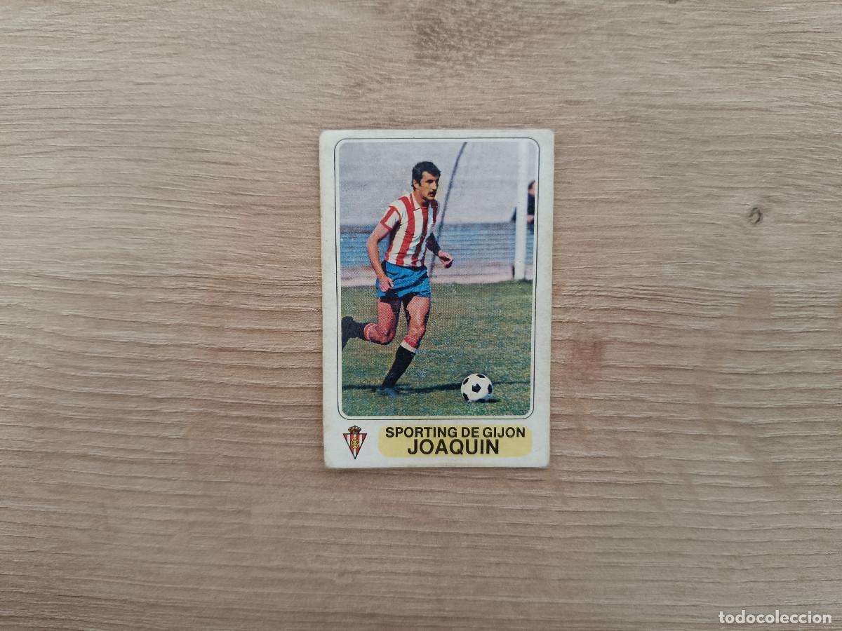 Cromos de F&uacute;tbol: CROMO PACOSA FUTBOL EN ACCION JOAQUIN SPORTING SIN PEGAR NUNCA PEGADO 1978 1979 78 79 D626