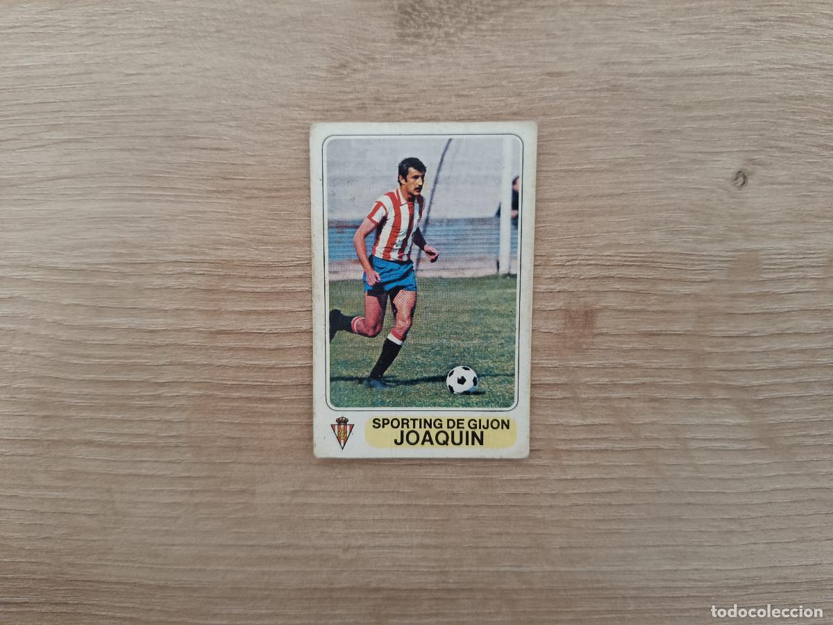 Cromos de F&uacute;tbol: CROMO PACOSA FUTBOL EN ACCION JOAQUIN SPORTING SIN PEGAR NUNCA PEGADO 1978 1979 78 79 D626