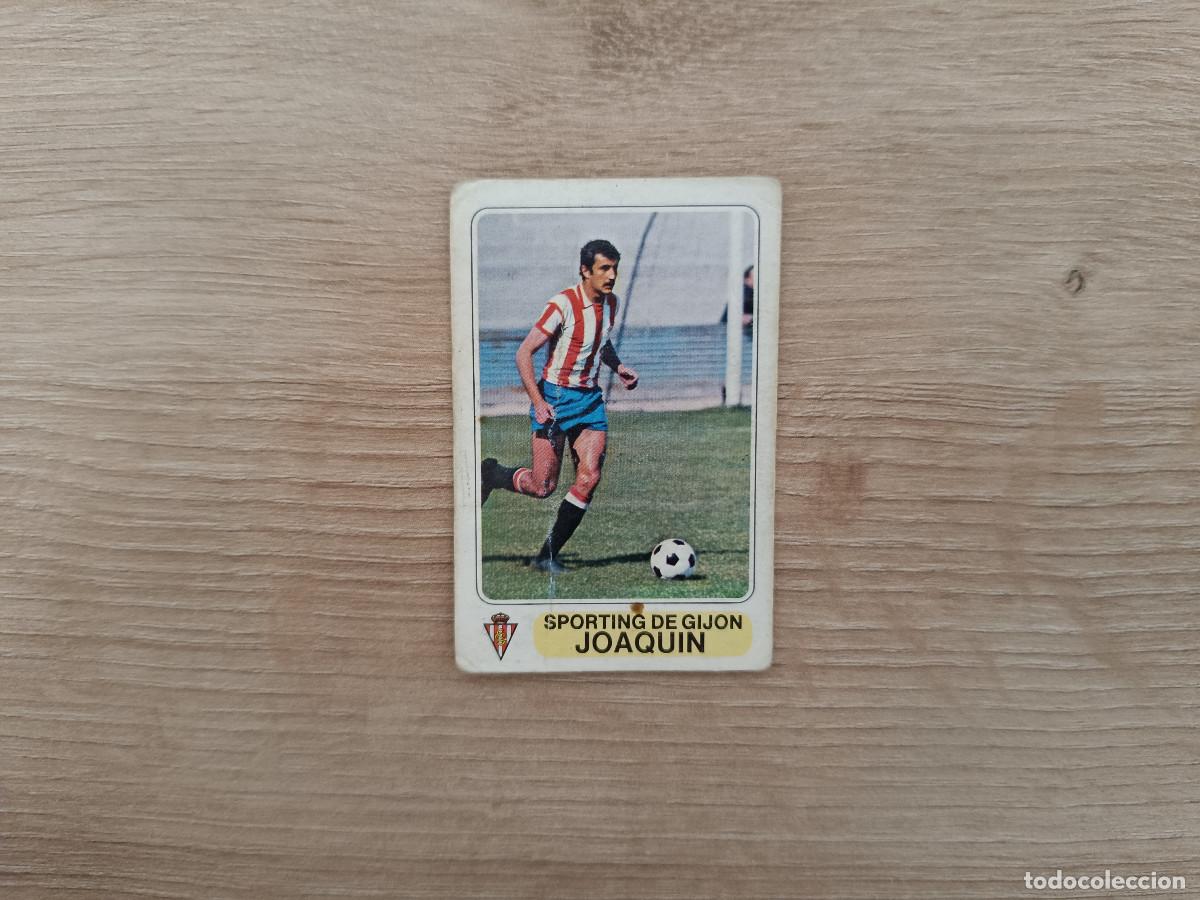 Cromos de F&uacute;tbol: CROMO PACOSA FUTBOL EN ACCION JOAQUIN SPORTING SIN PEGAR NUNCA PEGADO 1978 1979 78 79 D626