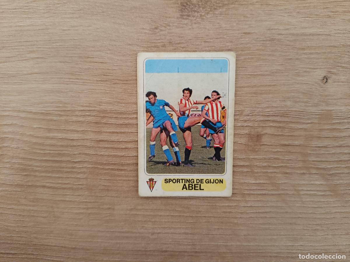 Cromos de F&uacute;tbol: CROMO PACOSA FUTBOL EN ACCION ABEL SPORTING SIN PEGAR NUNCA PEGADO 1978 1979 78 79 D626
