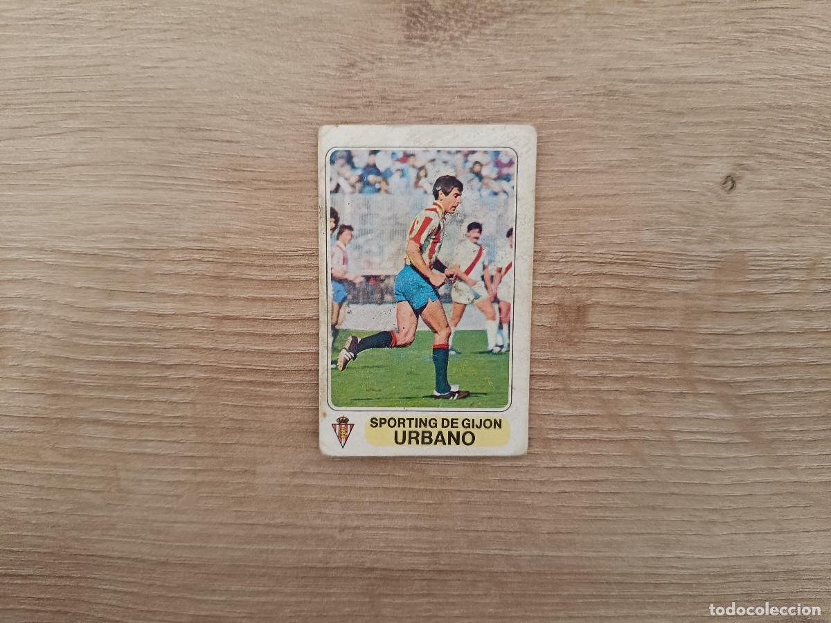 Cromos de F&uacute;tbol: CROMO PACOSA FUTBOL EN ACCION URBANO SPORTING SIN PEGAR NUNCA PEGADO 1978 1979 78 79 D626