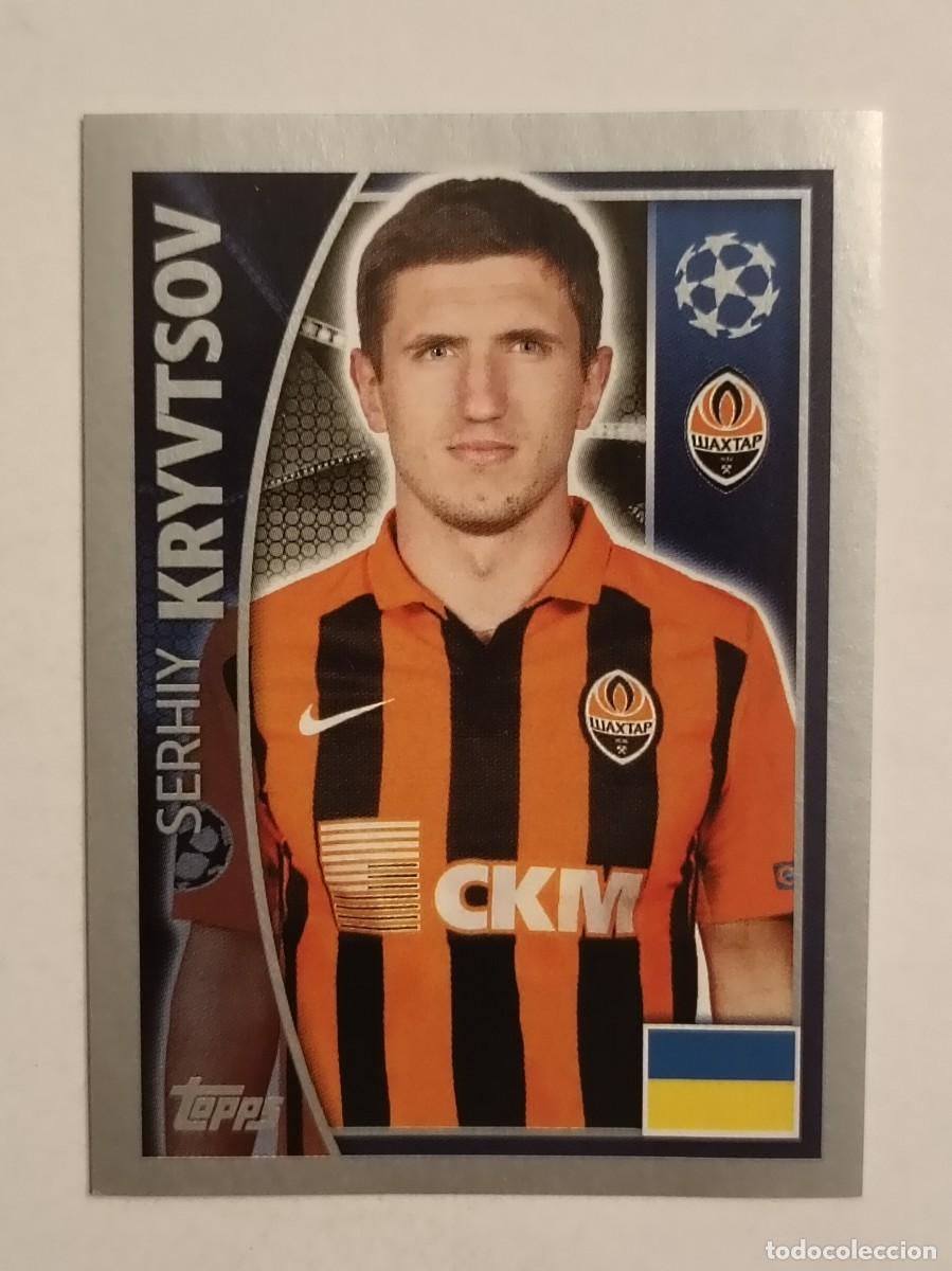 Cromos de F&uacute;tbol: #53 KRYVTSOV (SHAKTHAR DONETSK) UEFA CHAMPIONS LEAGUE 2015/2016 TOPPS