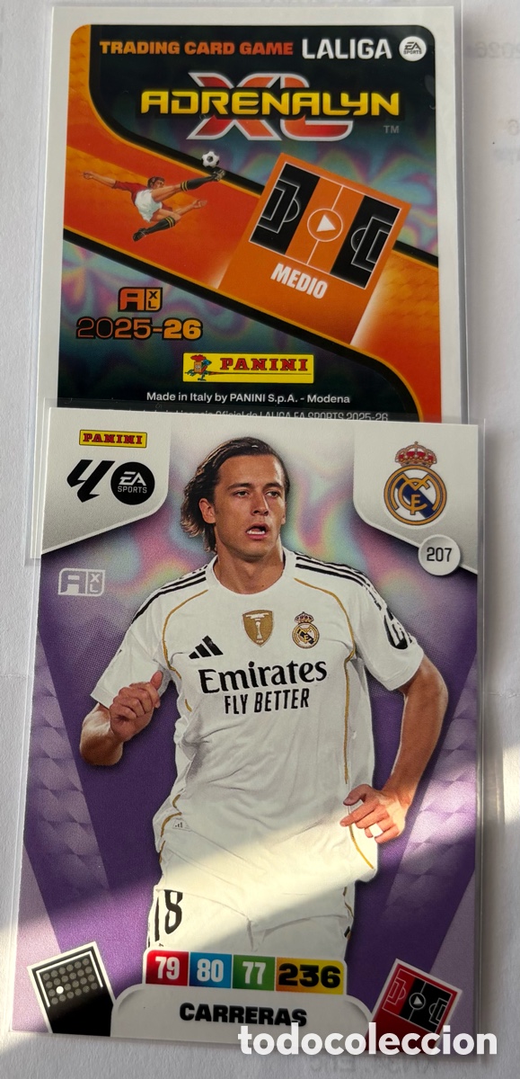 Cromos de F&uacute;tbol: ADRENALYN 24-25 R MADRID 207