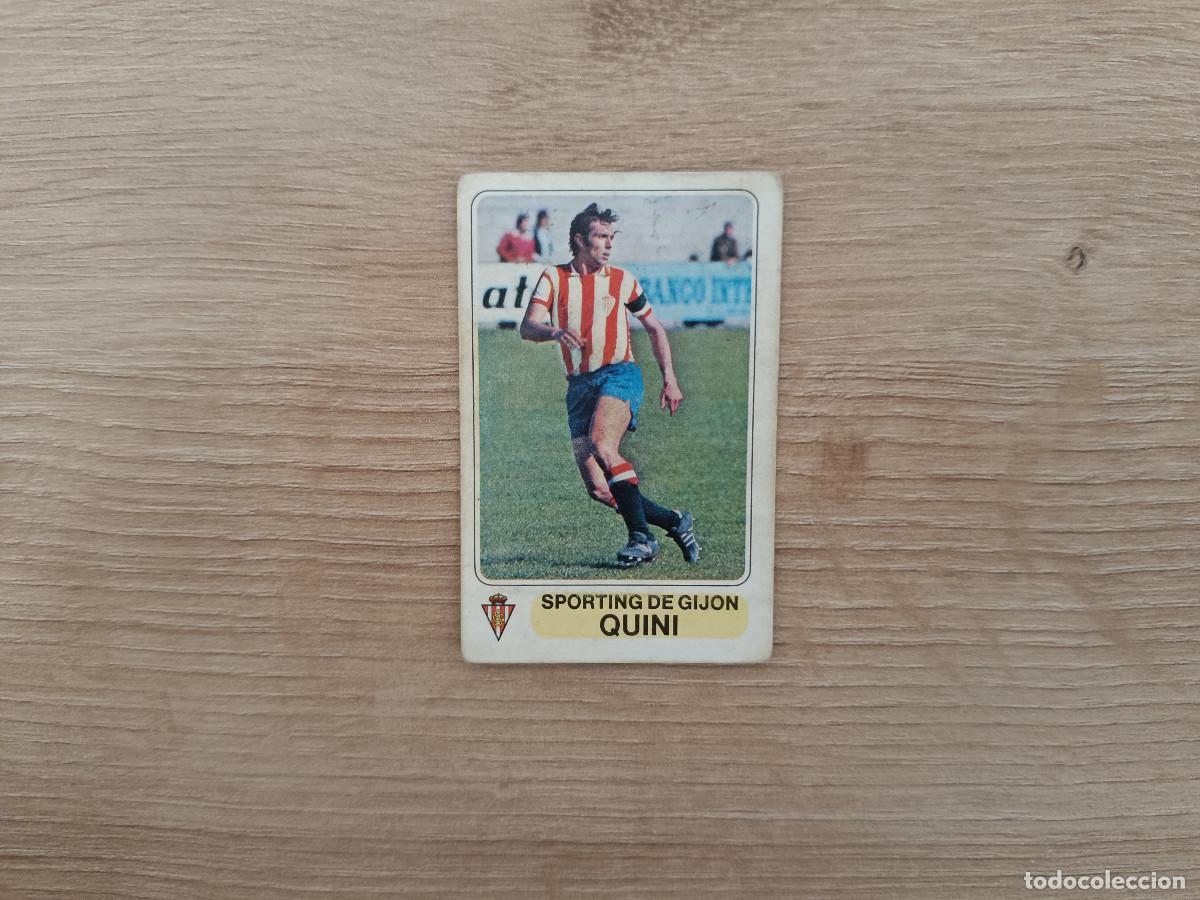 Cromos de F&uacute;tbol: CROMO PACOSA FUTBOL EN ACCION QUINI SPORTING SIN PEGAR NUNCA PEGADO 1978 1979 78 79 D626