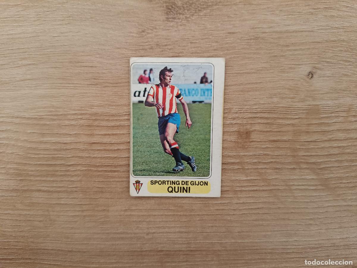Figurine di Calcio: CROMO PACOSA FUTBOL EN ACCION QUINI SPORTING SIN PEGAR NUNCA PEGADO 1978 1979 78 79 D626