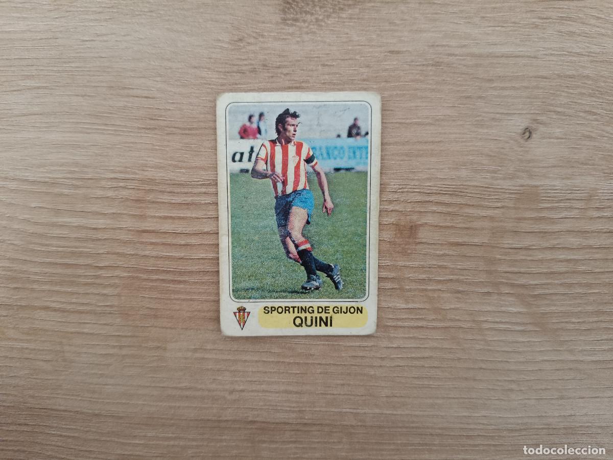 Figurine di Calcio: CROMO PACOSA FUTBOL EN ACCION QUINI SPORTING SIN PEGAR NUNCA PEGADO 1978 1979 78 79 D626