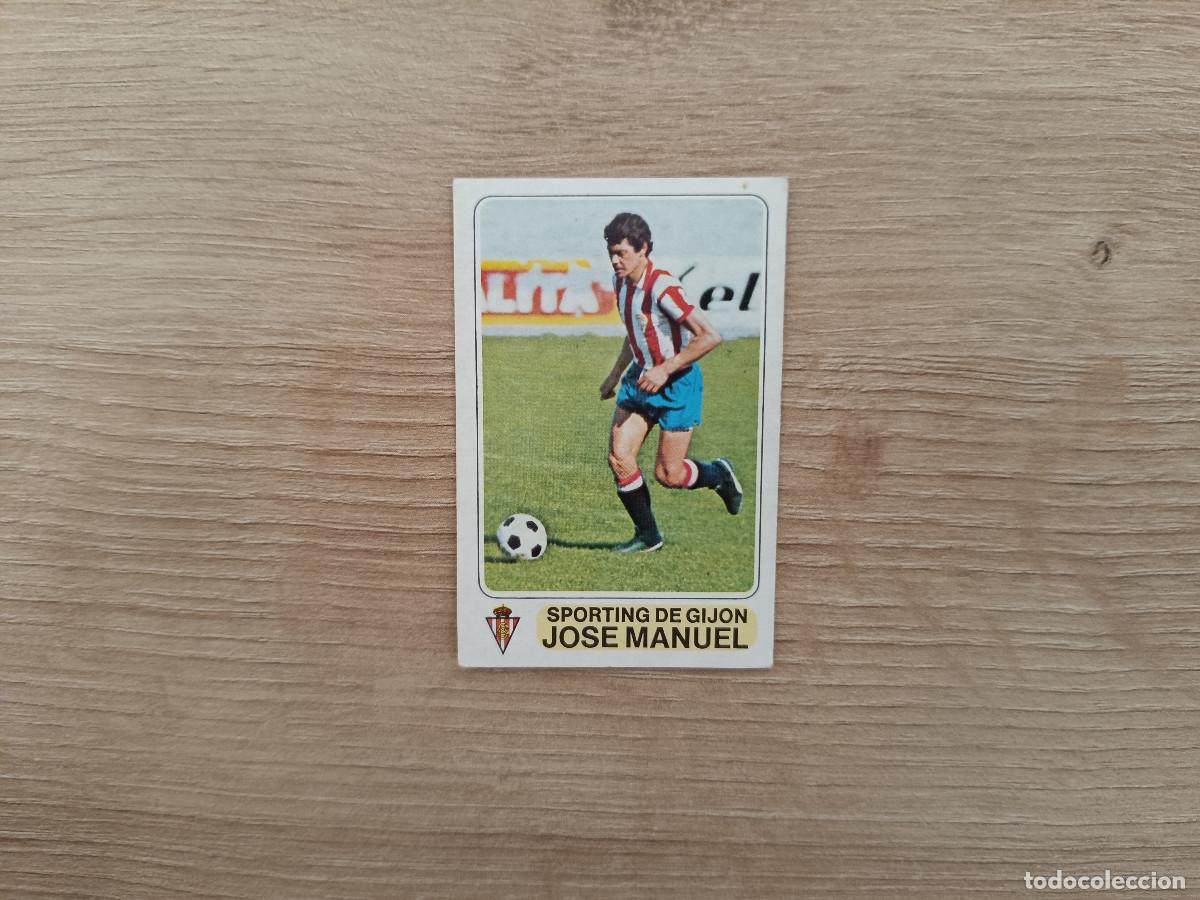 Figurine di Calcio: CROMO PACOSA FUTBOL EN ACCION JOSE MANUEL SPORTING SIN PEGAR NUNCA PEGADO 1978 1979 78 79 D626