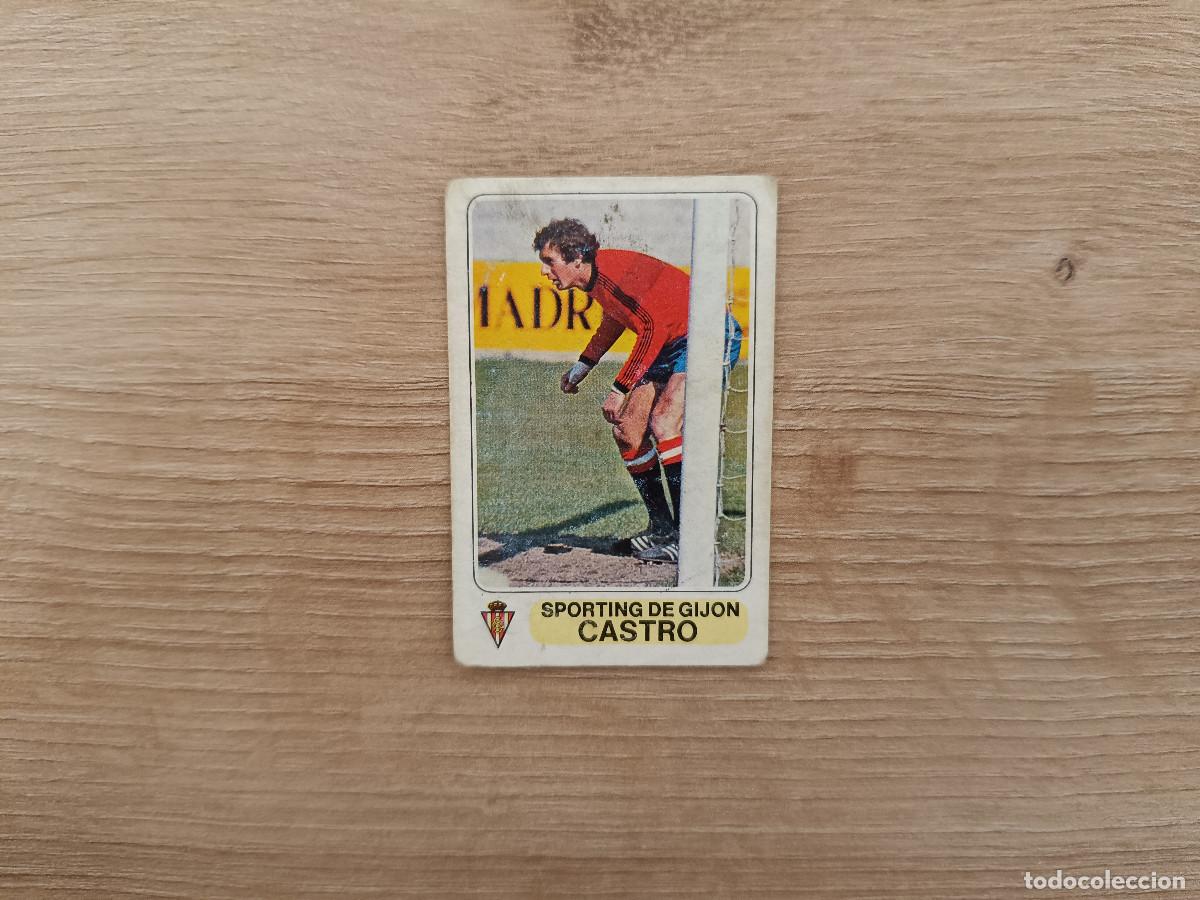 Figurine di Calcio: CROMO PACOSA FUTBOL EN ACCION CASTRO SPORTING SIN PEGAR NUNCA PEGADO 1978 1979 78 79 D626