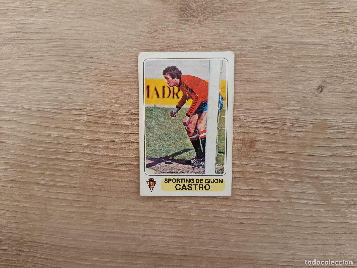 Figurine di Calcio: CROMO PACOSA FUTBOL EN ACCION CASTRO SPORTING SIN PEGAR NUNCA PEGADO 1978 1979 78 79 D626